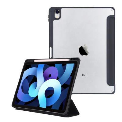 China Hard Stand Case PU Leather Shockproof Tablet Back Cover Case For iPad 10.9 Inch Case for sale