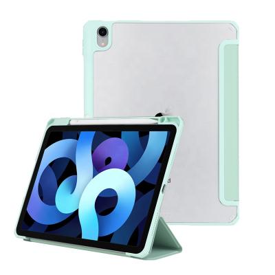 China Hard Stand Case PU Leather Shockproof Tablet Back Cover Case For iPad 10.9 Inch Case for sale