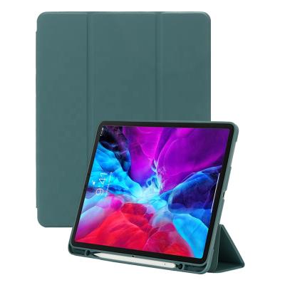 China iPad Pro 12.9 Inch 2018 2020 Stand Case PU Tablet Shockproof Leather Protective Case for sale