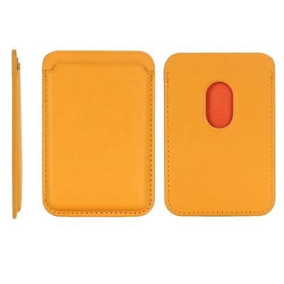 China PU Leather Cell Phone Magnetic Card Holder Leather Case For iPhone 12 for sale