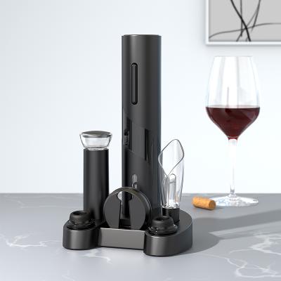 China Convenient Amazon Best Seller Portable Battery Operated Electric Automatic Red Wine Opener For Party Household for sale