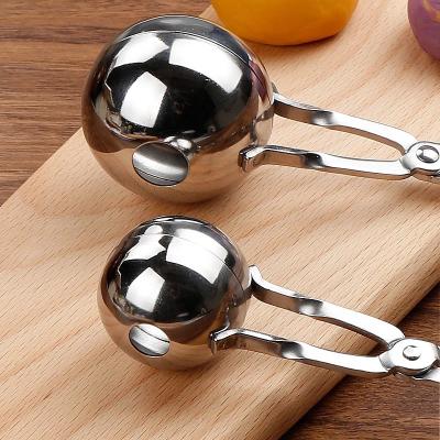 China Wholesale China Viable Factory Wholesale High Quality Meatball Maker Round Ice Cream Measuring Spoon for sale