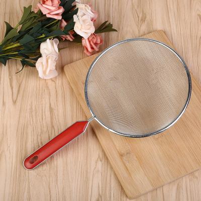 China Viable Factory Direct Cheap Price High Quality Metal Stainless Steel Kitchen Tools Large Capacity Mesh Strainer for sale