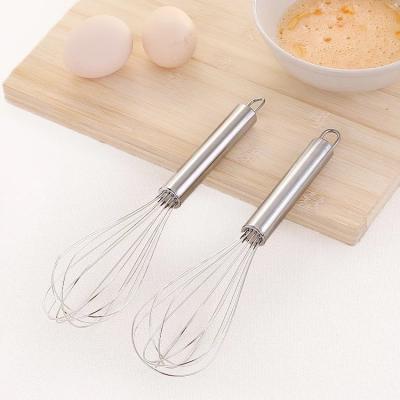 China Factory Sustainable Professional Handheld Coffee Milk Directly Cooking Tool Stainless Steel Beater Egg Beater for sale