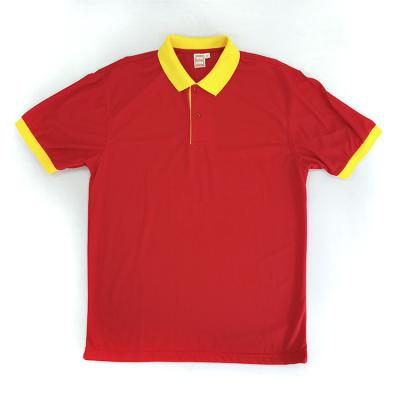 China Good Quality Breathable Promotional Sports Sports Spandex Solid Color Soft Soccer Stripe Polo Shirts for sale