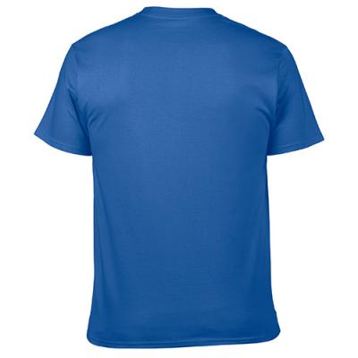 China Best Price Breathable T Shirt For Men Advertising T Shirt Mens Gym Ladies Gym Top Slim Fit 100% Cotton T Shirt For Man for sale