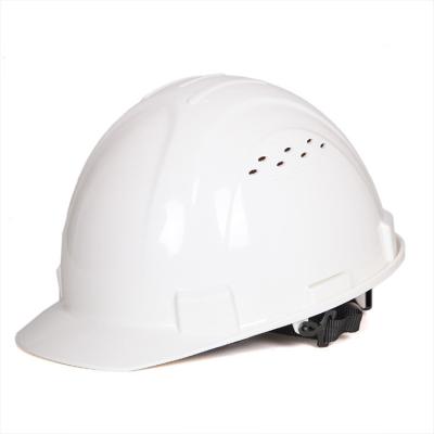 China Promotional Guangzhou Construction Safety Hard Hat Durable White Logo Printed Safety Helmets Hard Hats Hard Hat New for sale