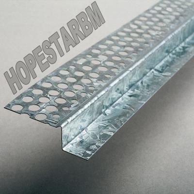 China Galvanized shade line perforated angle 0.42X10X10X3000 for sale