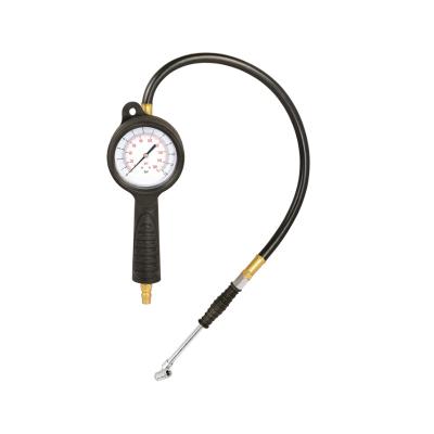 China High Quality Accurate Portable Tire Pressure Monitor Aluminum Alloy Dual Head Body Rubber Housing Available Measurements for sale