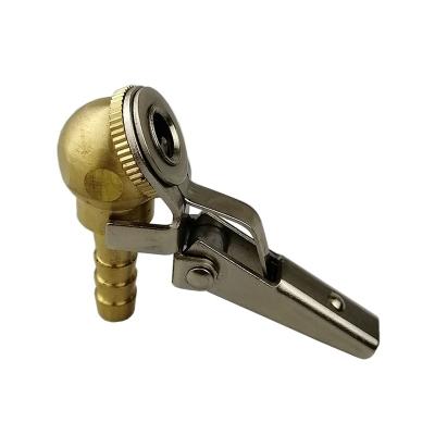 China Wholesale Metal Production Brass Structure Tire Air Removable Chuck for sale