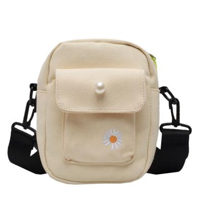 China Cute Oxford Cloth Fashion Oxford Cloth Small Cell Phone Bag Shoulder Bag Messenger Bag For Girls for sale