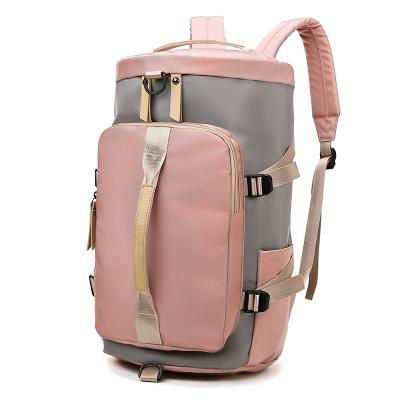 China Fashion Large Capacity Duffel Bag Gym Sports Pack Smart Laptop Travel Backpack With Shoes Compartment for sale