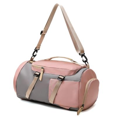 China Fashion Woman Girl Backpack Travel Gym Bag Travel Duffle For Ladies Girls for sale