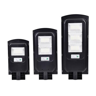 China Super Brightness IP65 Waterproof Outdoor Aluminum 30w 60w 90w 120w All In One ROAD Solar LED Street Light for sale