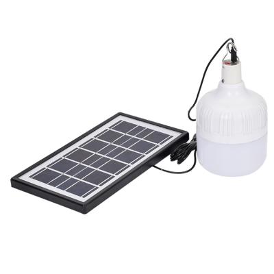 China Warehouse Bulb Portable Solar Emergency Light Bulb Rechargeable Outdoor Waterproof Led Solar Lamp Bulb for sale