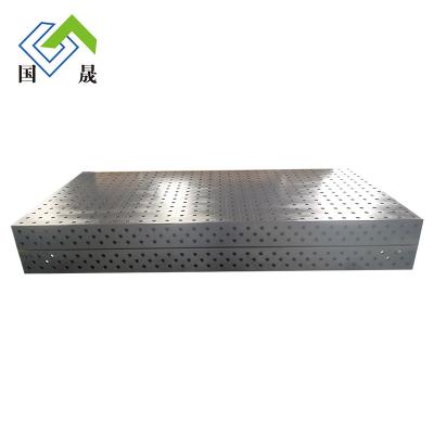 China Three-dimensional flexible cast iron/DIN St52-3/Steel platform T-slot maker spot cast marking welding platform for sale