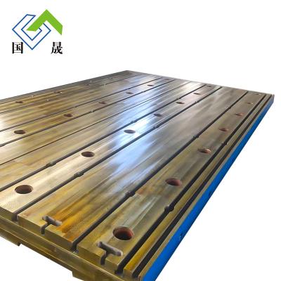 China Durable Cast Iron T Groove Welding and Gauge Platform for sale