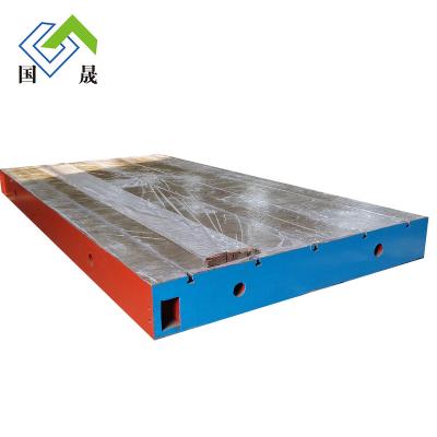 China Durable Cast Iron Surface Plate Test Platform Grinding Plate Assembly for sale