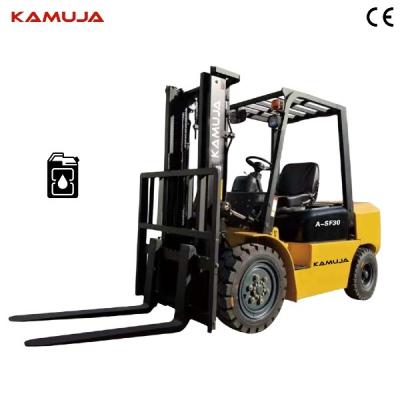 China C240 ISUZU Diesel Engine Forklift 3000kg 3 Ton Diesel Forklift for sale