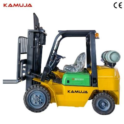 China 2.0T~3.5T Gasoline LPG Forklift Dual Fuel Forklift NISSAN Engine K21/K25 for sale