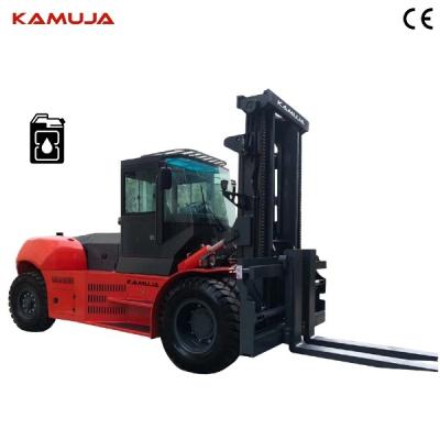 China 16000kg Heavy Duty Forklift 16T Diesel Engine Hydraulic Dist. Adjust for sale