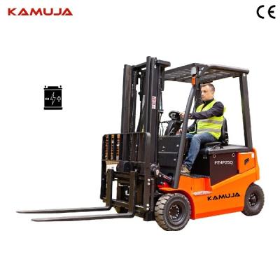 China 2.5 Ton Lead Acid Battery Forklift 80V/400A 2500kg Forklift for sale