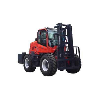 Cina 5.0T Short Rough Terrain Forklift Lifting Height 3~6m in vendita