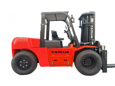 China 8000kg Load Capacity Diesel Engine Forklift with Optional Mast and Engine Models for sale