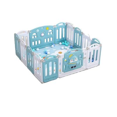 China New Modern Indoor 12 Yard Home Colorful Play Center Safety Playpen Board Pink Baby Indoor Outdoors for sale