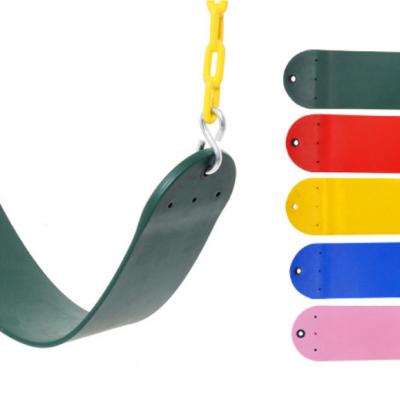 China Factory New Outdoor Outdoor Child Adults Colorful Plastic Play Swing Seat For Sale for sale