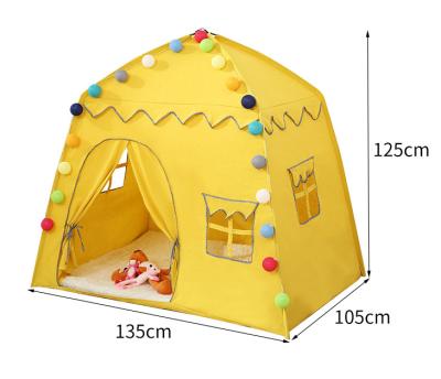 China The Playhouse Indoor Dividing Sleep Children's Tent Soft Toy Children's Tent Princess Girl's Castle Baby Crib Artifact Room for sale