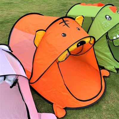 China Soft Toy Children Tiger Mosquito Proof Tent Portable Princess Toy Children Small House Picnic Camping for sale