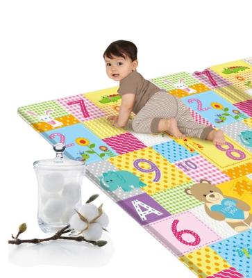 China Toy Kids Play Mat Folding Baby Educational Floor Mat Baby Crawling Mat Large for sale