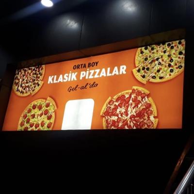 China Easy Outdoor Store Graphics Restaurant Assembly Signs Custom Aluminum Frameless Led Fabric Textile Backlit Lightboxes For Retail Display for sale