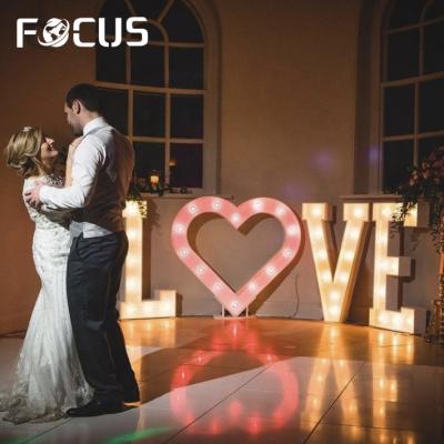 China Buildings 4ft Illuminated Sign White Love Led Marquee Letters Wedding Big Giant Light Up Letters for sale