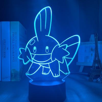 China Modern Amazon Digimon 3d Night Light Modeling Light LED USB Visual Stereo Light Table Lamp for sale