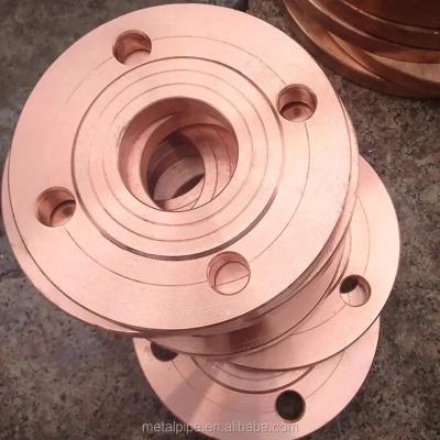 China Copper Nickel Flange ASME B16.5 150# CuNi 90/10 Flange Copper Nickel Alloy 1 1/2