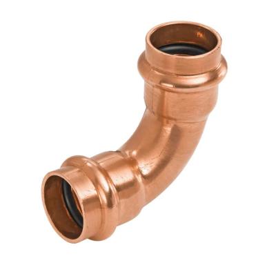 China Codo Cobre 90 Deg Elbow Custom Copper Press Fittings 90 Degree Elbow for sale