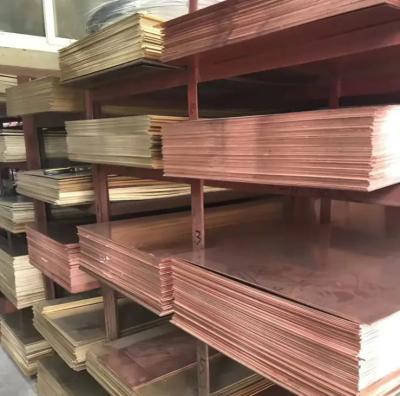 China Cutting Length 1000mm-6000mm Copper Nickel Plate With HL Surface for sale