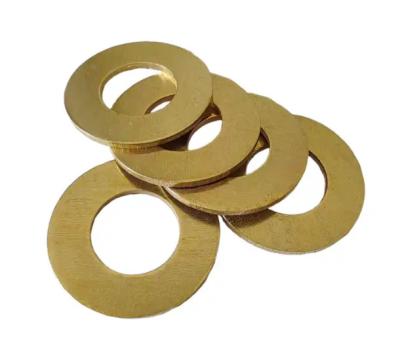 China Round Silver Metal Washers CNC Machined for Pressure Sealing for sale