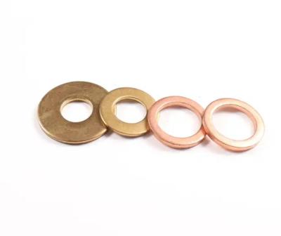 China Copper Silver Metal Washers Heat Resistant For High Temperature Environments Polishing Surface Treatment for sale