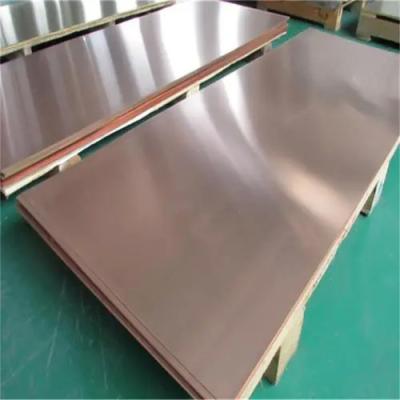 Chine Feuille laminée à chaud de nickel de Cupro de plat d'ASTM B164 B127 B906 Monel 400 à vendre