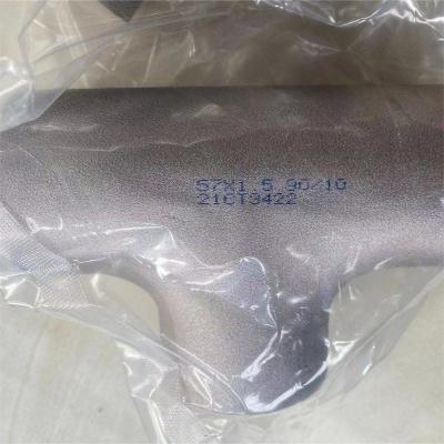 China Reducing Tee Fitting 90/10 Copper Nickel 4*2