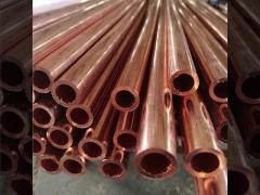 Factory Directly Supply Astm B280 C12000 1/2 1/4 Copper Tube Air Conditioner Copper Pipe