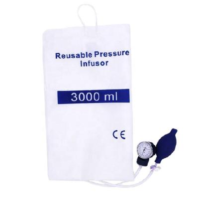 China Easy& Eco Friendly Theater And Care Consumables Healthcare Consumables Pressure Bag Critical Infusion 3000ml for sale