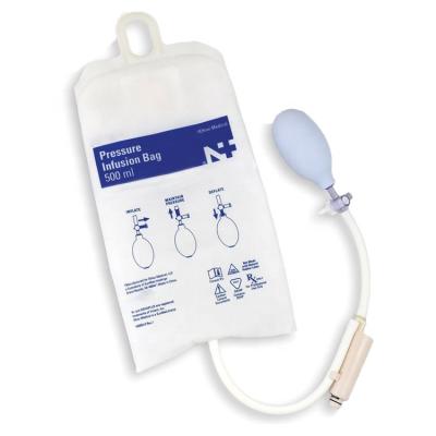 China Easy& Hot Sale Custom Printing First Aid Hospital Use Blood Infusion Bag Pressure Eco Friendly for sale