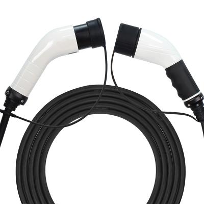 China Electric Car Manufacturers Wholesale EV Cable 5m IEC62196 Socket Charging Charging Portable Type - 2 to Type - 2 EV Charging Cable 32a for sale