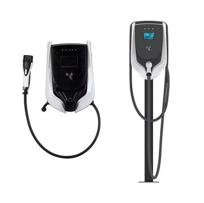 China 32A 7.2kw wifi ev charger car charging station smart home point with type - 2 plug HG-CS21 for sale