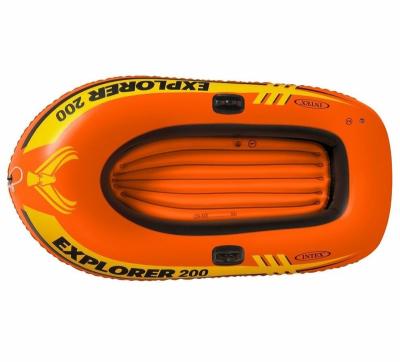 China INTEX Explorer 200 Boat 58330 Inflatable Offshore Lakes and River Offshore Waters 185*94*41cm Thickened PVC Seats Both Inflatable Boats for sale