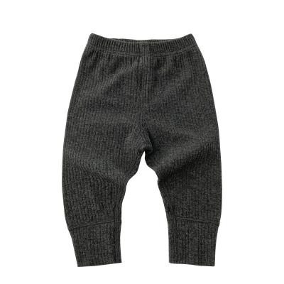 China Baby Breathable Luxury Cotton Wool Pants Knitted Pants Infant Baby Boy and Girls Clothing Gaiters for Spring and Fall for sale